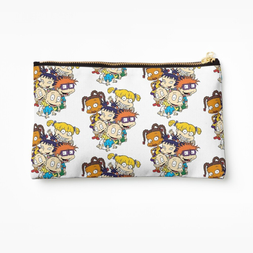 Whibos Makeup Bag Rugrats Cosmetic Organizer Tyvek Paper Bags Zipper Pouch