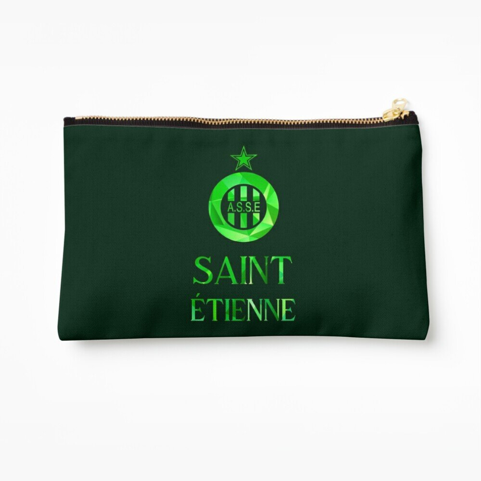Whibos Green Makeup Bag Saint ÃTienne Geo Cosmetic Organizer Tyvek Paper Bags Zipper Pouch