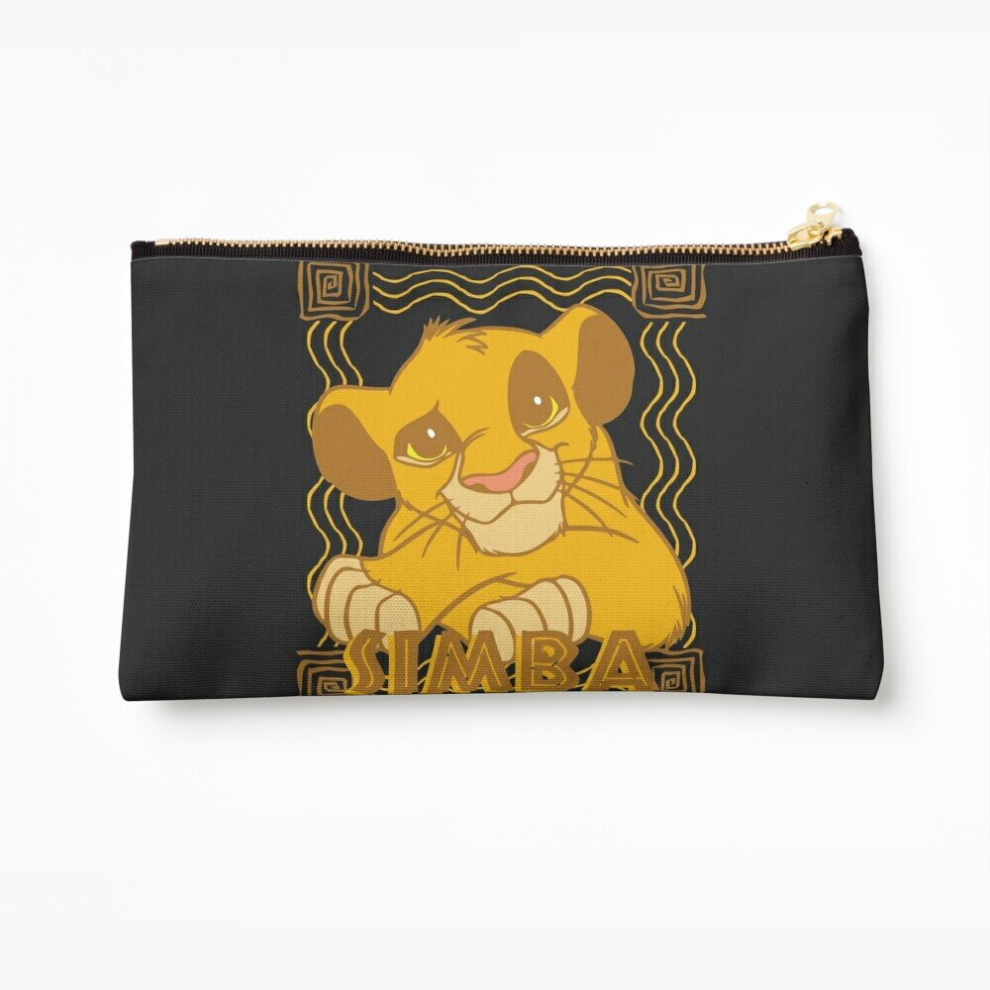 Whibos Makeup Bag Simba Cub - The Lion King Cosmetic Organizer Tyvek Paper Bags Zipper Pouch