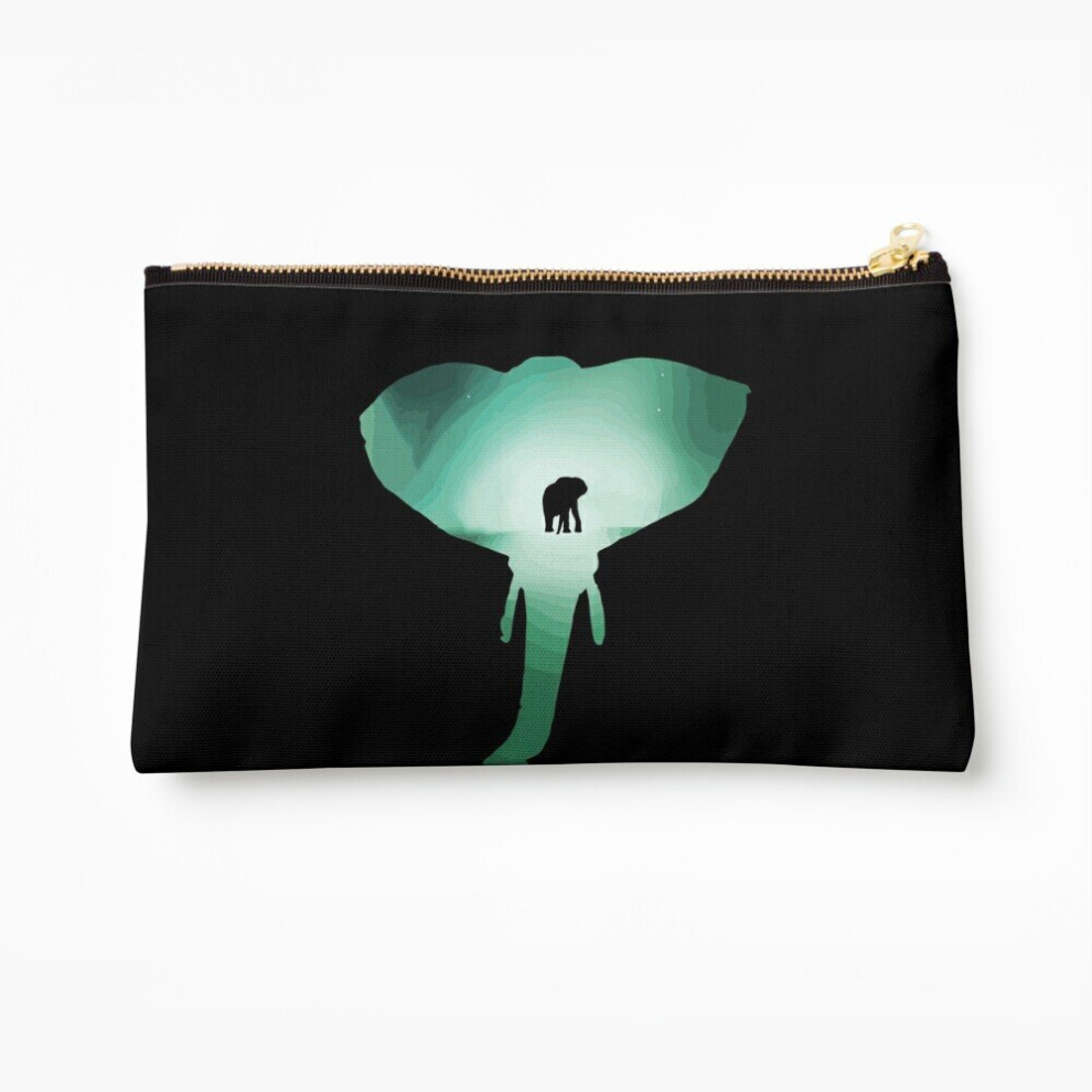 Whibos Makeup Bag Pop Art Elephant Cosmetic Organizer Tyvek Paper Bags Zipper Pouch