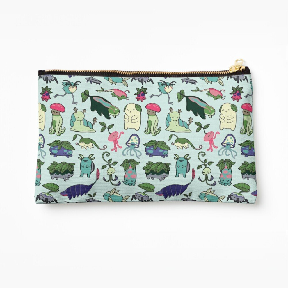 Whibos Makeup Bag Spirit Parade Cosmetic Organizer Tyvek Paper Bags Zipper Pouch