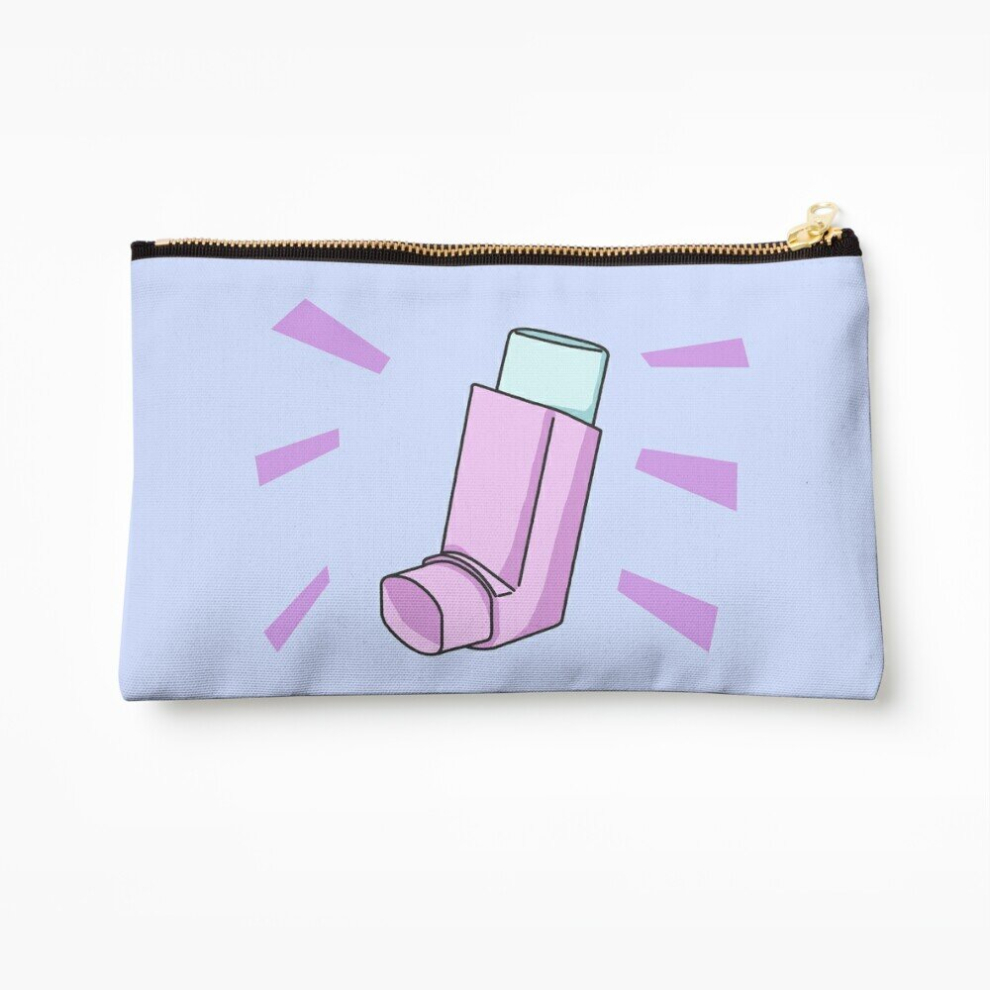 Whibos Makeup Bag Asthma Pump Cosmetic Organizer Tyvek Paper Bags Zipper Pouch