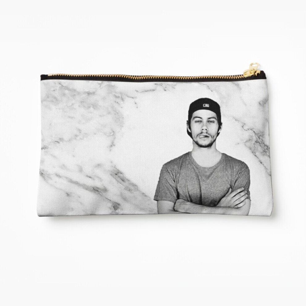 Whibos Makeup Bag Marble Dylan O'brien Cosmetic Organizer Tyvek Paper Bags Zipper Pouch