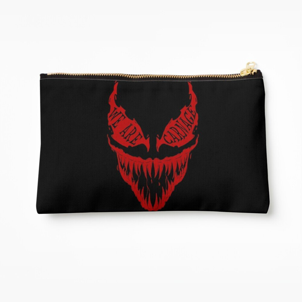 Whibos Makeup Bag We Are Carnage Cosmetic Organizer Tyvek Paper Bags Zipper Pouch