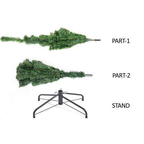 (4 Feet) Green Christmas Tree 4Ft-6ft Boston Pine Decor 2