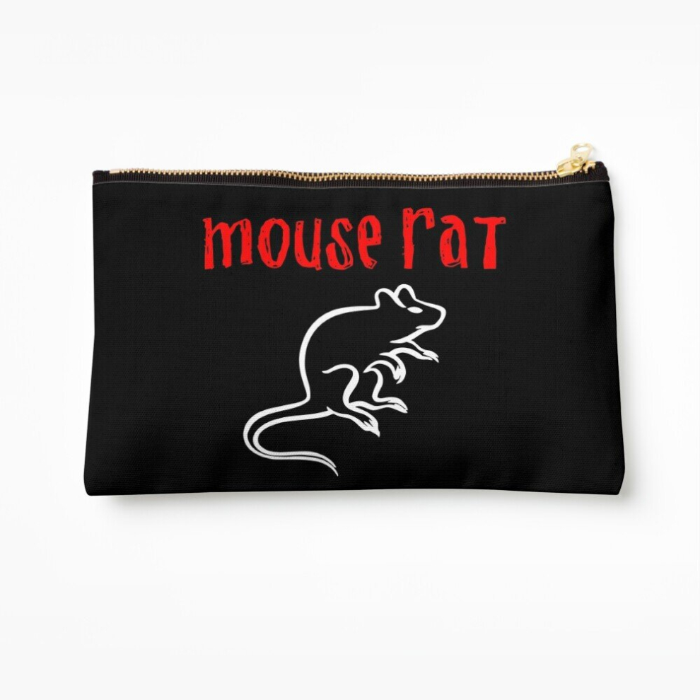 Whibos Makeup Bag Mouse Rat Cosmetic Organizer Tyvek Paper Bags Zipper Pouch