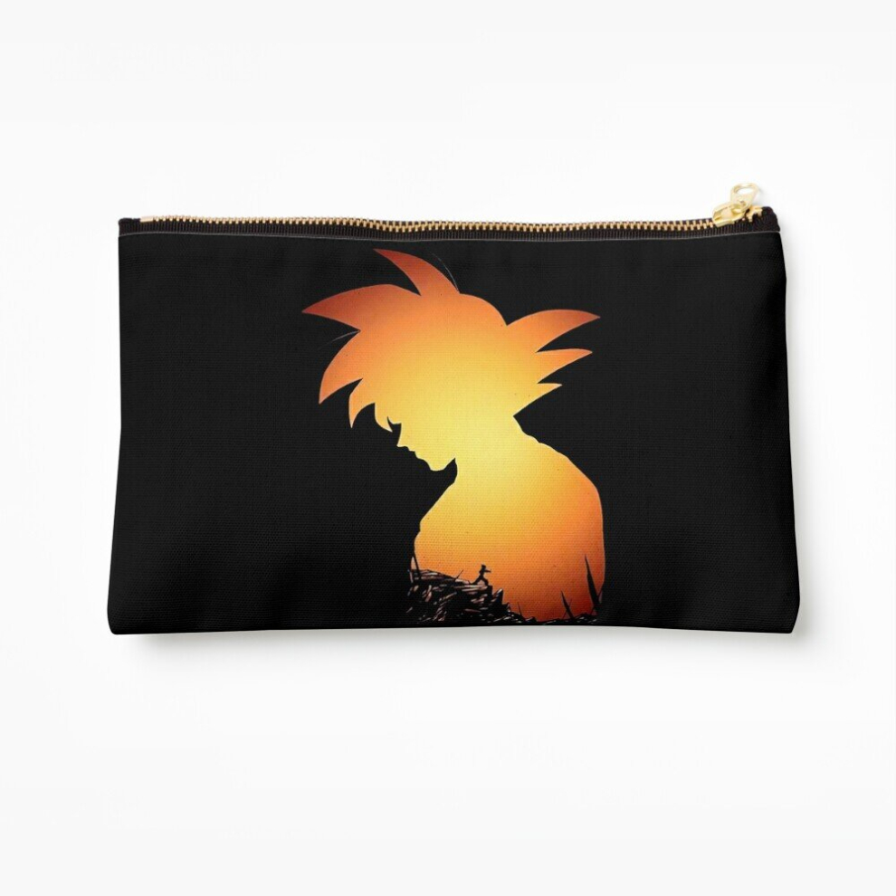 Whibos Makeup Bag Goku Super Saiyan Dragon Ball Cosmetic Organizer Tyvek Paper Bags Zipper Pouch