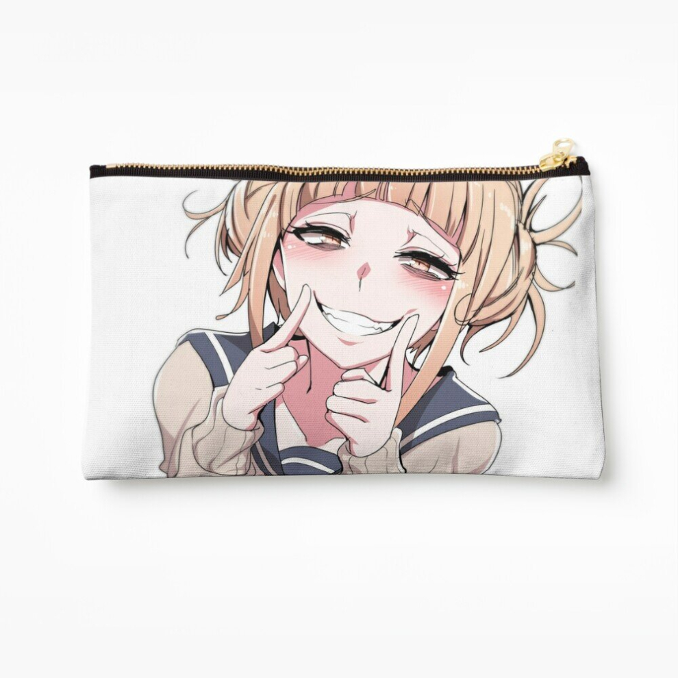 Whibos Makeup Bag Boku No Hero Academia - Himiko Toga Cosmetic Organizer Tyvek Paper Bags Zipper Pouch