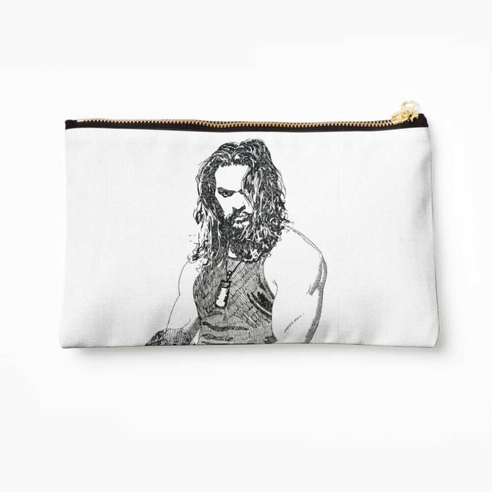 Whibos Makeup Bag Jason Ink Drawing Movie Buff Cosmetic Organizer Tyvek Paper Bags Zipper Pouch