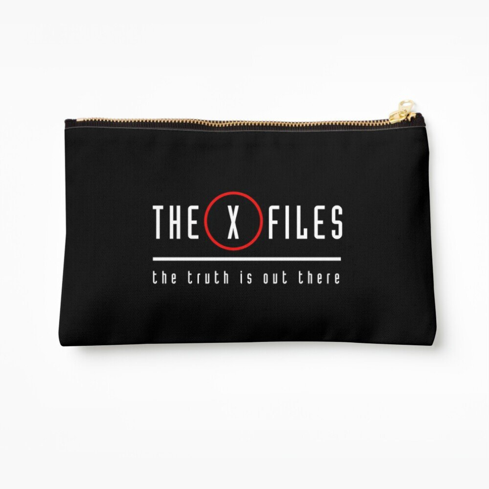 Whibos White Makeup Bag The Truth Is Out There ( Text) Cosmetic Organizer Tyvek Paper Bags Zipper Pouch