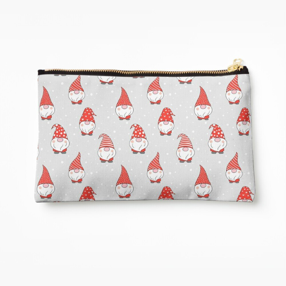 Whibos Makeup Bag Gnomes In Waiting Cosmetic Organizer Tyvek Paper Bags Zipper Pouch