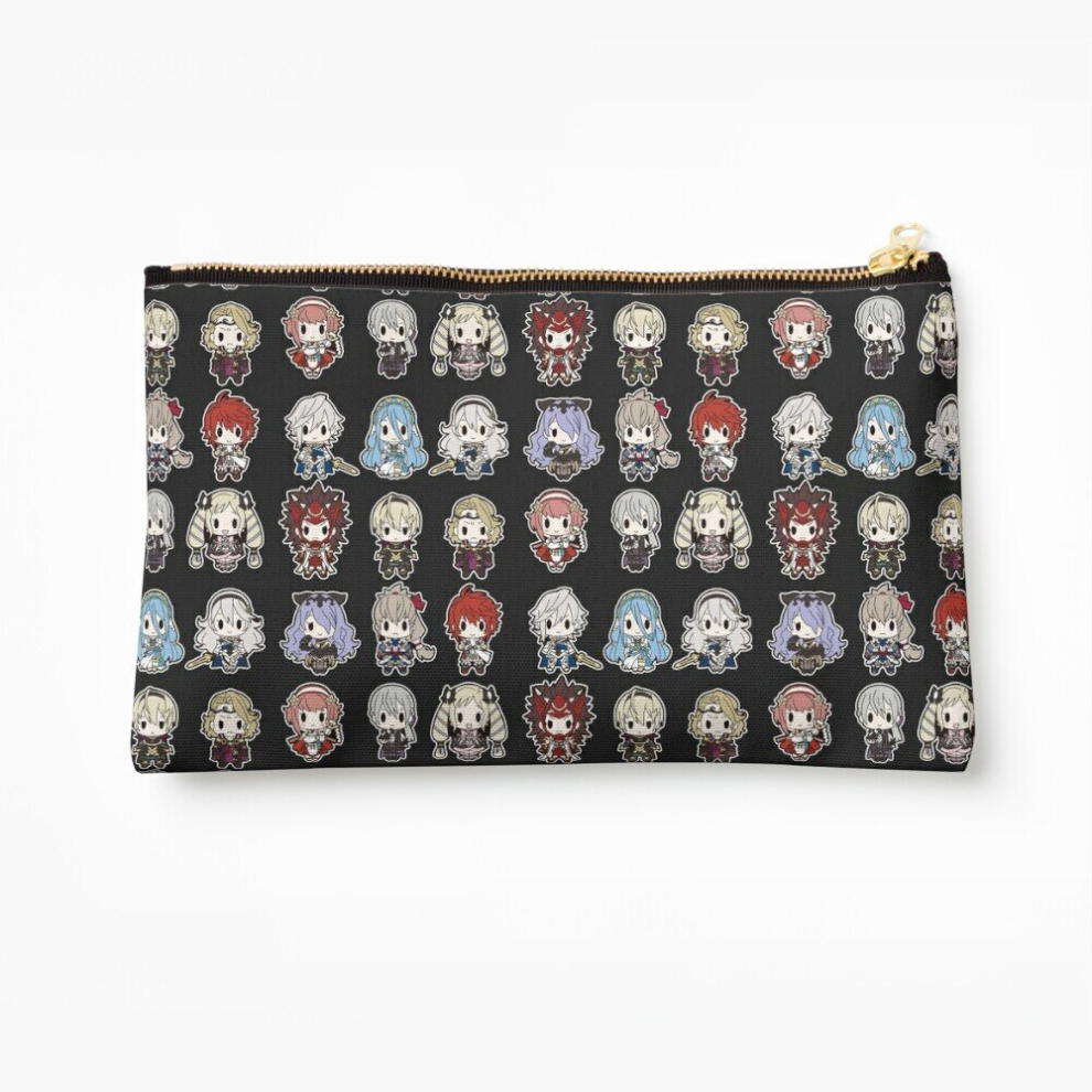 Whibos Makeup Bag Fire Emblem: Fates Cosmetic Organizer Tyvek Paper Bags Zipper Pouch
