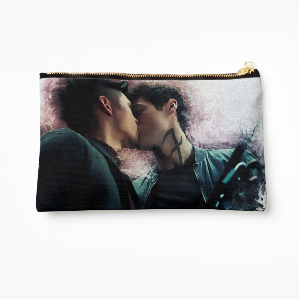 Whibos Makeup Bag Malec Aku Kamu Tape Cosmetic Organizer Tyvek Paper Bags Zipper Pouch