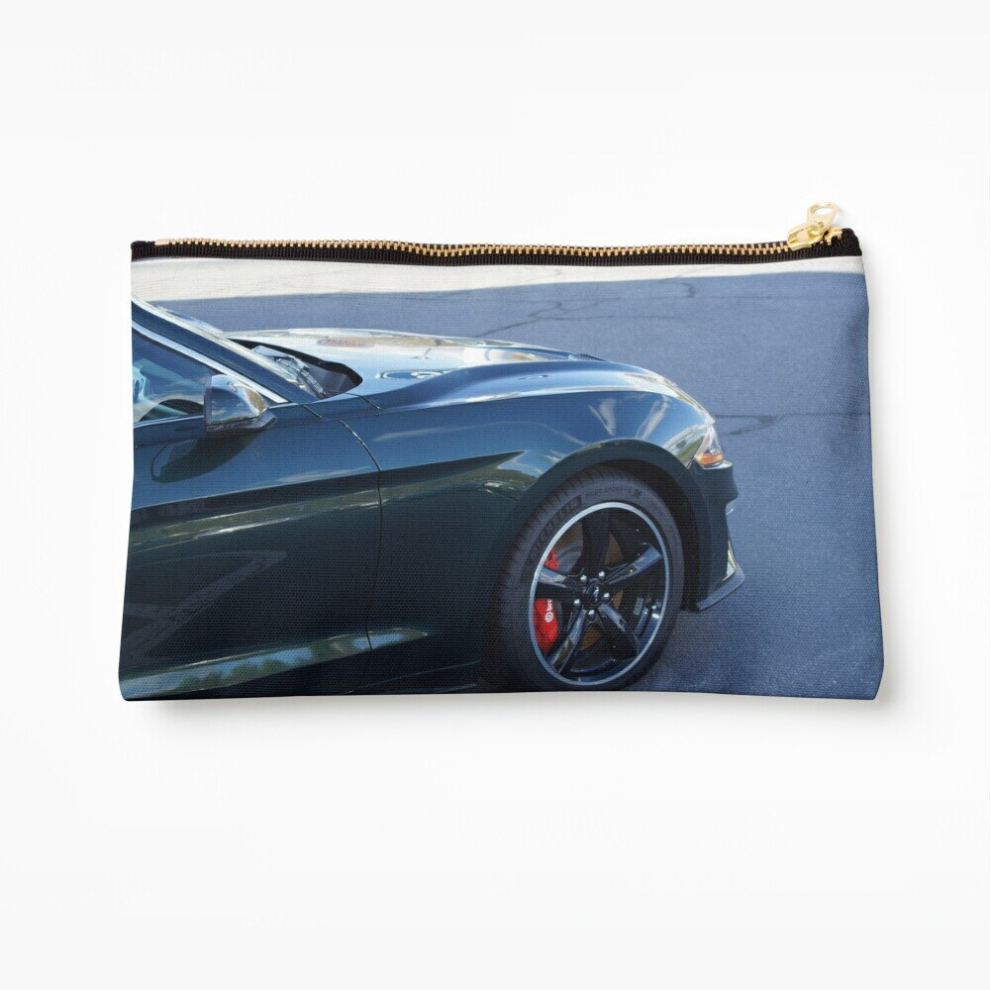 Whibos Makeup Bag 2019 Ford Mustang Bullitt Cosmetic Organizer Tyvek Paper Bags Zipper Pouch