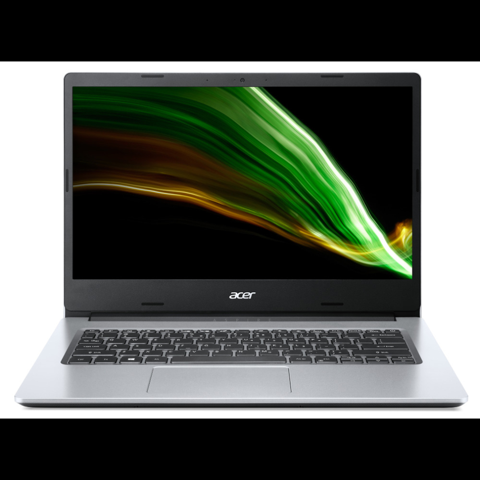Acer Laptop Aspire 1 14" Intel Celeron 4Gb Ram 128 Gb Emmc, Silver