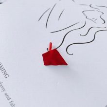 DIY accessories daily spray painting sweet small fresh spray painting material Earrings