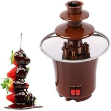 Electric Chocolate Fountain Fondue Set 3 Tiers Mini Melting Machine