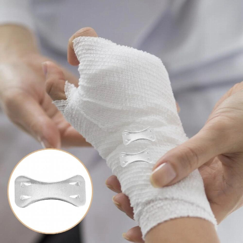 Bandage Clip Clips Elastic Wrap Replaceable Metal Fastener Replacement Clasp Clasps Fasteners Stretch Closure Accessories