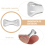 Bandage Clip Clips Elastic Wrap Replaceable Metal Fastener Replacement Clasp Clasps Fasteners Stretch Closure Accessories 4