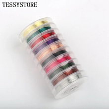 10Rolls 0.3mm Multicolor Copper Wire Alloy Cords Beading Wire For DIY Craft Making Jewelry Cords String Accessories
