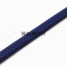 1 Meter 12*6mm Wide Braided Leather Rope String Cord For Jewelry Making Craft Jewelry leather cord strip