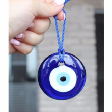 Pendant Turkey Eye Pendant Glass Eye Nylon Cord Charms Ladies Mens Protection Lucky Jewelry