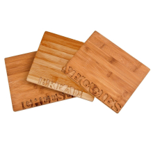 Bamboo Chopping Board Set 3PC Cheese Bread Veg Cutting Boards Small