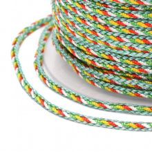 23m/roll Nylon Twisted Cord Multi-Color Decorative Threads For Jewelry Making Home Embellish Costumes Bag Drawstrings Supplies