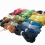 130 Yards/Bundle 2.5mm Round Navy Braided Hemp Strap Half Cotton Macrame Cords 5