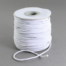 100m/roll 1mm Round Elastic Cord Rope String Thread Nylon Outside and Rubber Inside for Jewelry Making DIY Accessories Findings