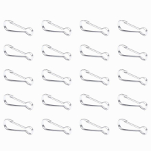 Clips Ring Keychain Snap Hook Spring Hooks Flag Key Metal Buckle Link Clip D Clasp Hiking Pole Carabiner Backpack Steel Loaded