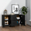 VidaXL (black) vidaXL Sideboard Storage Cupboard Cabinet Buffet Highboard Engineered Wood 5