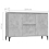VidaXL vidaXL Sideboard Concrete Grey Engineered Wood Storage Cabinet Standing Shelf 7