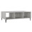 VidaXL vidaXL Coffee Table Concrete Grey Engineered Wood Couch Accent Indoor Table 10