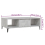 VidaXL vidaXL Coffee Table Concrete Grey Engineered Wood Couch Accent Indoor Table 11