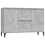 VidaXL vidaXL Sideboard Concrete Grey Engineered Wood Storage Cabinet Standing Shelf 4