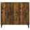 VidaXL (smoked oak) vidaXL Sideboard Engineered Wood Indoor Cupboard Storage Cabinet Multi Colours 7