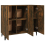 VidaXL (smoked oak) vidaXL Sideboard Engineered Wood Indoor Cupboard Storage Cabinet Multi Colours 9