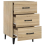 VidaXL (sonoma oak) vidaXL Bedside Cabinet Engineered Wood Nightstand Side Table Multi Colours 7
