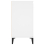 VidaXL vidaXL Sideboard White Engineered Wood Book Storage Cabinet Standing Shelf 7