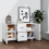 VidaXL (white) vidaXL Sideboard Storage Cupboard Cabinet Buffet Highboard Engineered Wood 6