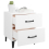 VidaXL (white, 2) vidaXL 1/2x Bedside Cabinet Engineered Wood End Table Nightstand Multi Colours 5