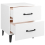 VidaXL (white, 1) vidaXL 1/2x Bedside Cabinet Engineered Wood End Table Nightstand Multi Colours 7