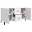 VidaXL (white) vidaXL Sideboard Storage Cupboard Cabinet Buffet Highboard Engineered Wood 9