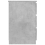 VidaXL vidaXL Writing Desk Concrete Grey Engineered Wood Computer Study Laptop Table 12