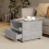 VidaXL (concrete grey) vidaXL Coffee Table Engineered Wood Accent Couch Centre Table Multi Colours 5