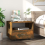 VidaXL (Smoked oak) vidaXL Coffee Table Engineered Wood Accent Couch Centre Table Multi Colours 5
