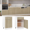 VidaXL vidaXL Kitchen Cabinet Sonoma Oak Engineered Wood Kitchen Storage Organiser 4