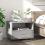 VidaXL (Grey sonoma) vidaXL Coffee Table Engineered Wood Accent Couch Centre Table Multi Colours 5