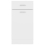VidaXL vidaXL Kitchen Cabinet White Engineered Wood Kitchen Storage Shelf Organiser 9